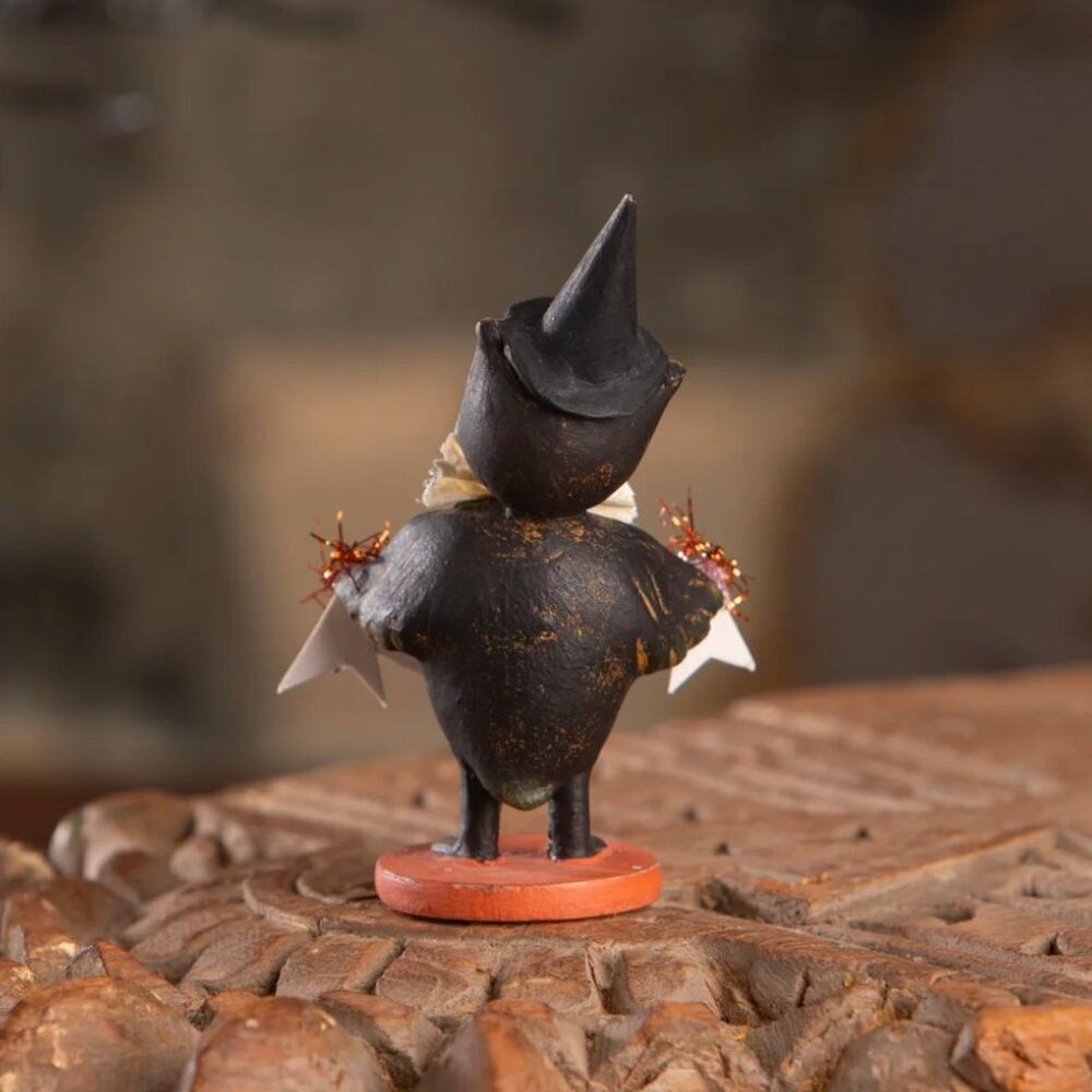 Bethany Lowe Mini Happy Halloween Owl Figurine 4" NEW - Picture 3 of 12